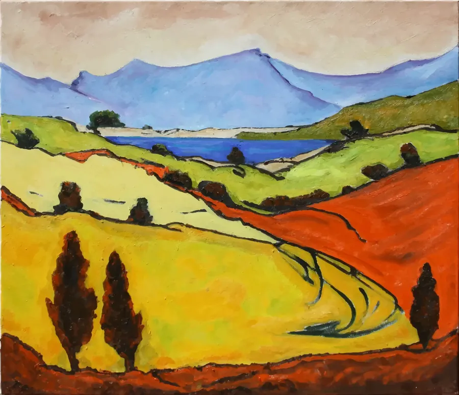 Óleo II — pintura original de Pedro Pinacho