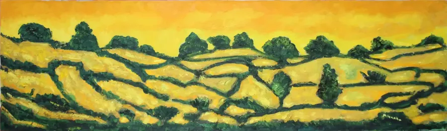 Óleo VIII — pintura original de Pedro Pinacho
